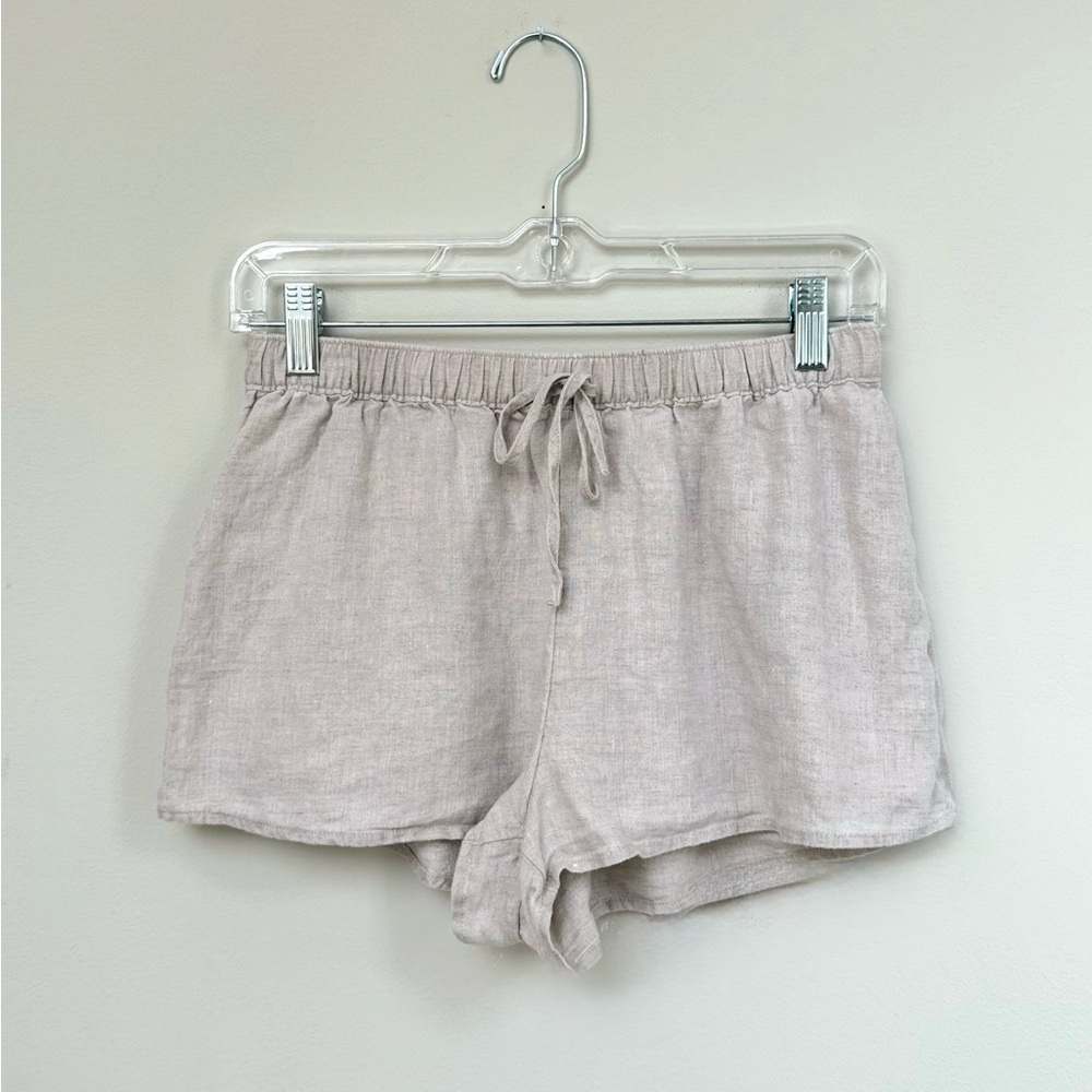 Aritzia Little Moon Globetrot Linen Short